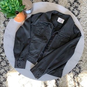 Ashley by 26 International Grey Utility Jacket